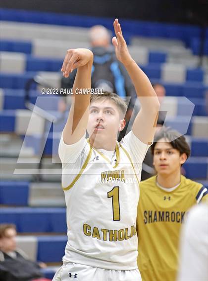 Thumbnail 1 in Yuma Catholic vs Kellis (Winter Hoops Shootout) photogallery.