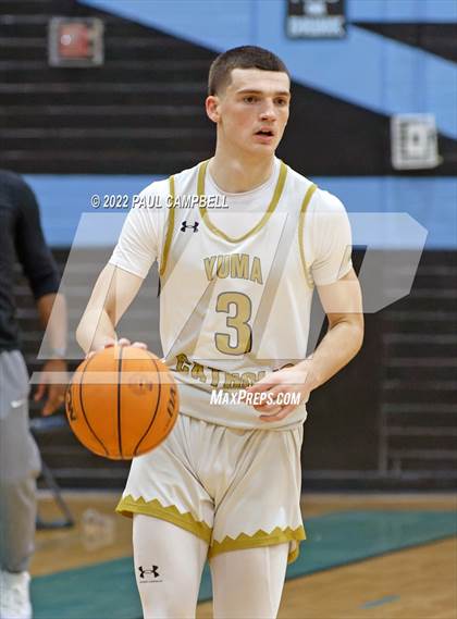 Thumbnail 3 in Yuma Catholic vs Kellis (Winter Hoops Shootout) photogallery.