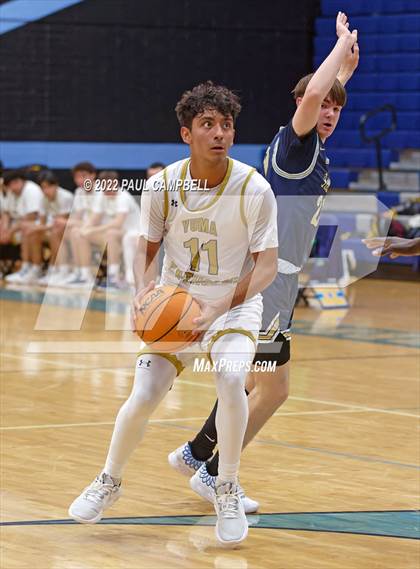 Thumbnail 1 in Yuma Catholic vs Kellis (Winter Hoops Shootout) photogallery.