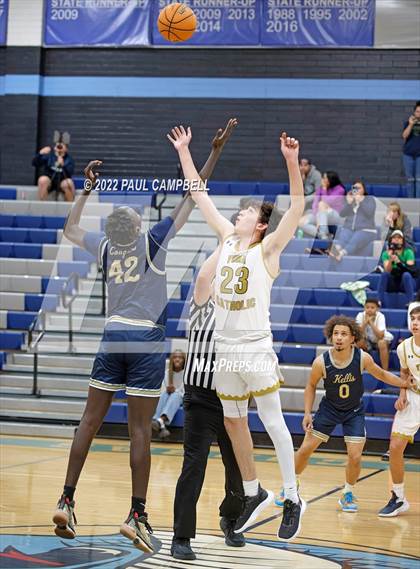 Thumbnail 3 in Yuma Catholic vs Kellis (Winter Hoops Shootout) photogallery.
