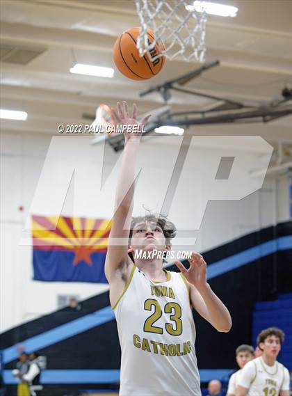 Thumbnail 2 in Yuma Catholic vs Kellis (Winter Hoops Shootout) photogallery.