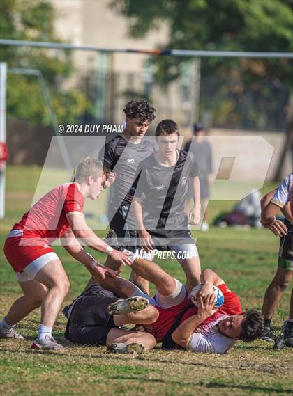Thumbnail 2 in Servite VS Orange Lutheran photogallery.