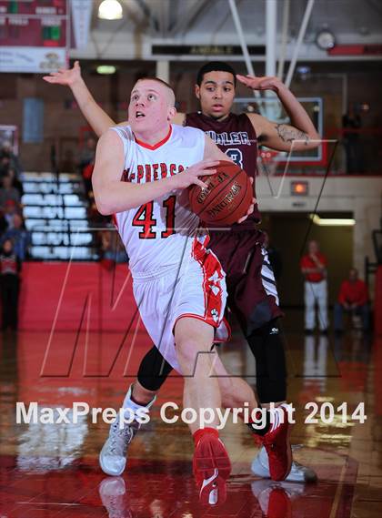 Thumbnail 3 in McPherson vs Buhler (2014 McPherson Substate 1st Round) photogallery.
