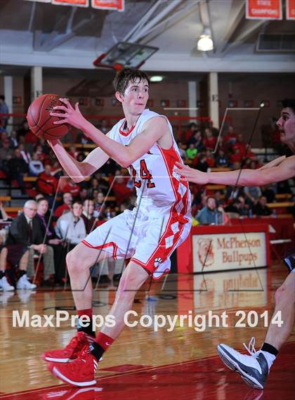 Thumbnail 1 in McPherson vs Buhler (2014 McPherson Substate 1st Round) photogallery.