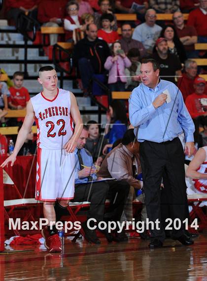 Thumbnail 3 in McPherson vs Buhler (2014 McPherson Substate 1st Round) photogallery.