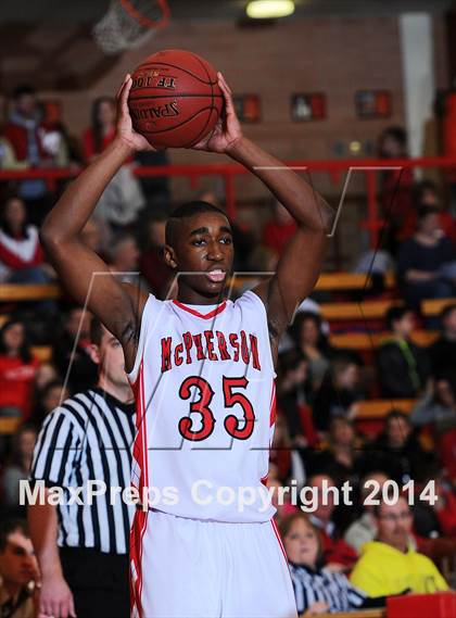 Thumbnail 1 in McPherson vs Buhler (2014 McPherson Substate 1st Round) photogallery.