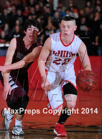 Thumbnail 3 in McPherson vs Buhler (2014 McPherson Substate 1st Round) photogallery.