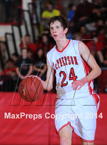 Thumbnail 2 in McPherson vs Buhler (2014 McPherson Substate 1st Round) photogallery.