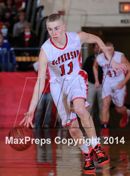 Thumbnail 1 in McPherson vs Buhler (2014 McPherson Substate 1st Round) photogallery.