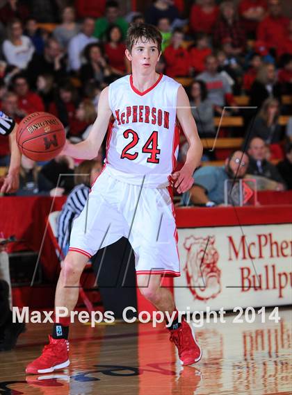 Thumbnail 2 in McPherson vs Buhler (2014 McPherson Substate 1st Round) photogallery.