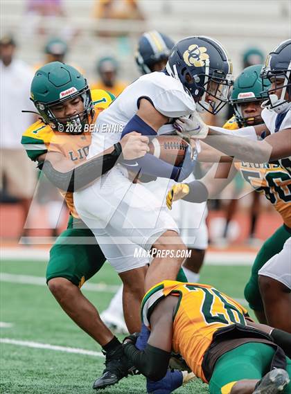 Thumbnail 1 in Lithia Springs vs Douglas County (2022 Inner City Classic) photogallery.