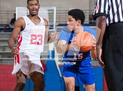 Thumbnail 2 in Houston Christian vs. South Garland (Thanksgiving Hoopfest) photogallery.