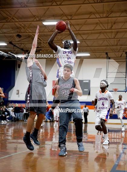 Thumbnail 2 in Chilton County vs Thorsby (Chilton County Tournament) photogallery.