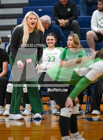 Thumbnail 2 in Western @ Clay (OHSAA Divison VII District Semifinal) photogallery.