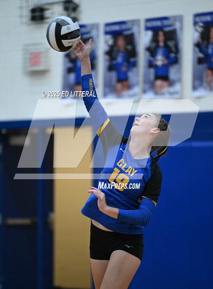 Thumbnail 3 in Western @ Clay (OHSAA Divison VII District Semifinal) photogallery.