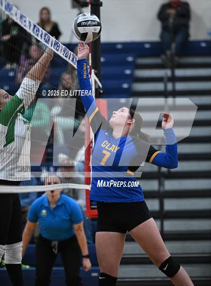Thumbnail 2 in Western @ Clay (OHSAA Divison VII District Semifinal) photogallery.