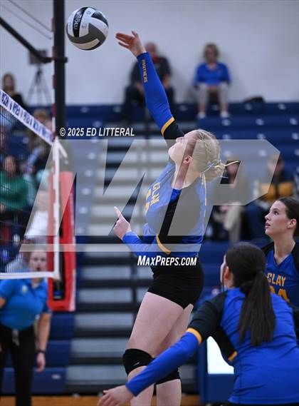 Thumbnail 2 in Western @ Clay (OHSAA Divison VII District Semifinal) photogallery.