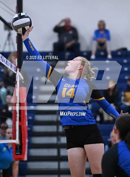 Thumbnail 2 in Western @ Clay (OHSAA Divison VII District Semifinal) photogallery.