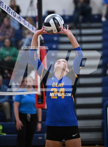 Thumbnail 1 in Western @ Clay (OHSAA Divison VII District Semifinal) photogallery.