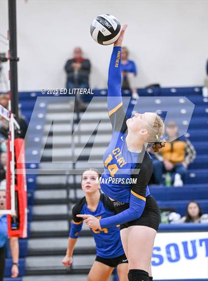 Thumbnail 3 in Western @ Clay (OHSAA Divison VII District Semifinal) photogallery.