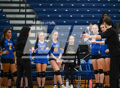 Thumbnail 2 in Western @ Clay (OHSAA Divison VII District Semifinal) photogallery.