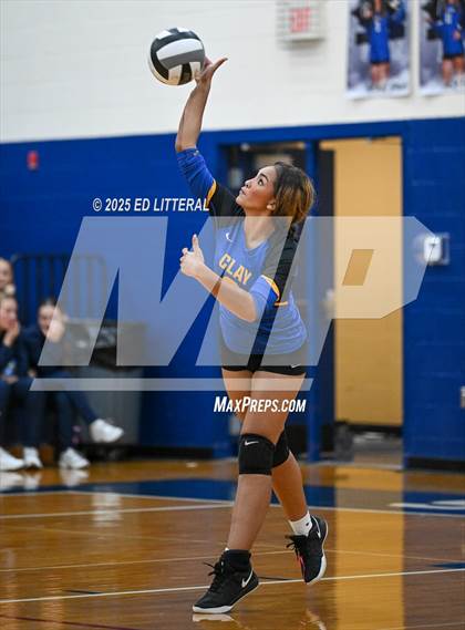 Thumbnail 3 in Western @ Clay (OHSAA Divison VII District Semifinal) photogallery.