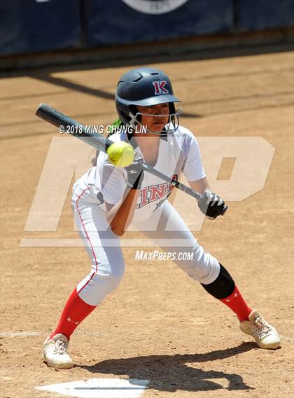 Thumbnail 2 in King vs. Newbury Park (CIF SS D2 Final) photogallery.