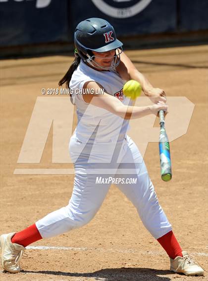 Thumbnail 3 in King vs. Newbury Park (CIF SS D2 Final) photogallery.