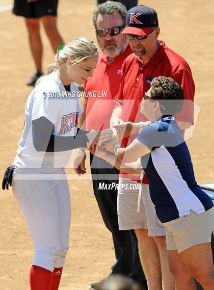 Thumbnail 2 in King vs. Newbury Park (CIF SS D2 Final) photogallery.