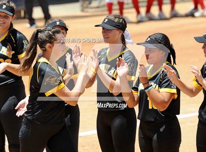 Thumbnail 2 in King vs. Newbury Park (CIF SS D2 Final) photogallery.