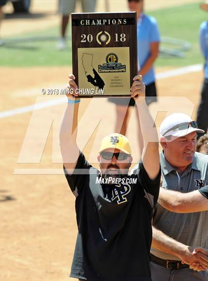 Thumbnail 3 in King vs. Newbury Park (CIF SS D2 Final) photogallery.
