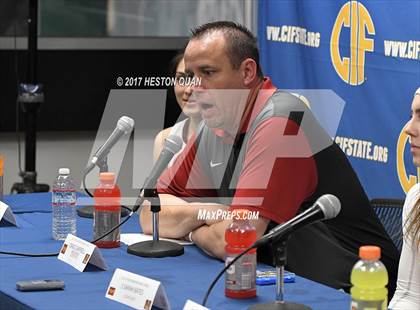 Thumbnail 1 in Long Beach Poly @ Clovis West (CIF State Open SoCal Regional Final) photogallery.