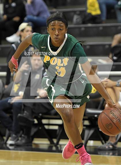 Thumbnail 2 in Long Beach Poly @ Clovis West (CIF State Open SoCal Regional Final) photogallery.
