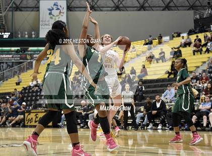 Thumbnail 3 in Long Beach Poly @ Clovis West (CIF State Open SoCal Regional Final) photogallery.