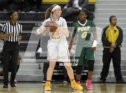 Thumbnail 3 in Long Beach Poly @ Clovis West (CIF State Open SoCal Regional Final) photogallery.