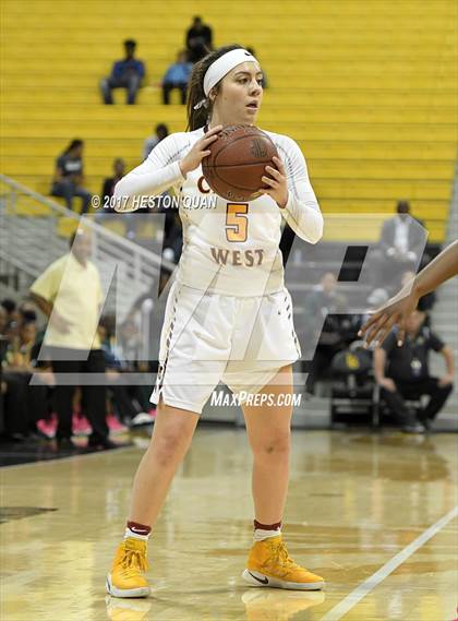 Thumbnail 1 in Long Beach Poly @ Clovis West (CIF State Open SoCal Regional Final) photogallery.