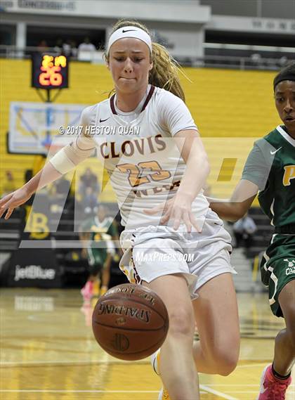 Thumbnail 3 in Long Beach Poly @ Clovis West (CIF State Open SoCal Regional Final) photogallery.