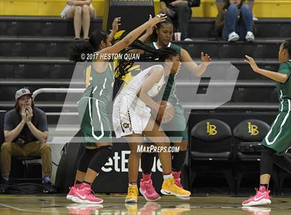 Thumbnail 3 in Long Beach Poly @ Clovis West (CIF State Open SoCal Regional Final) photogallery.