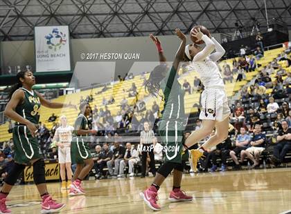 Thumbnail 2 in Long Beach Poly @ Clovis West (CIF State Open SoCal Regional Final) photogallery.