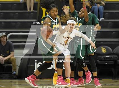 Thumbnail 3 in Long Beach Poly @ Clovis West (CIF State Open SoCal Regional Final) photogallery.