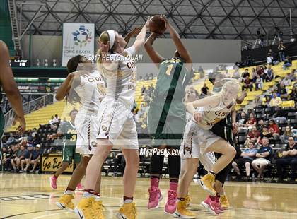 Thumbnail 3 in Long Beach Poly @ Clovis West (CIF State Open SoCal Regional Final) photogallery.