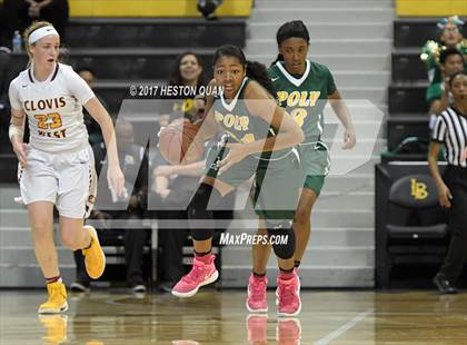 Thumbnail 1 in Long Beach Poly @ Clovis West (CIF State Open SoCal Regional Final) photogallery.