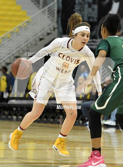 Thumbnail 1 in Long Beach Poly @ Clovis West (CIF State Open SoCal Regional Final) photogallery.