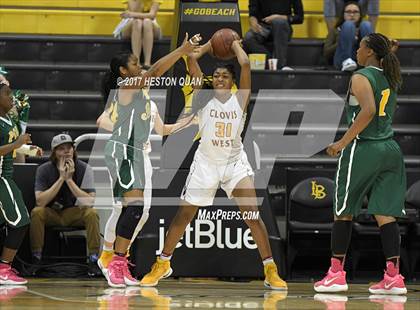 Thumbnail 1 in Long Beach Poly @ Clovis West (CIF State Open SoCal Regional Final) photogallery.