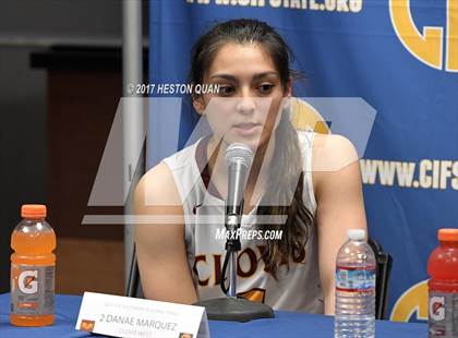 Thumbnail 3 in Long Beach Poly @ Clovis West (CIF State Open SoCal Regional Final) photogallery.