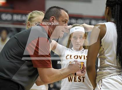 Thumbnail 3 in Long Beach Poly @ Clovis West (CIF State Open SoCal Regional Final) photogallery.