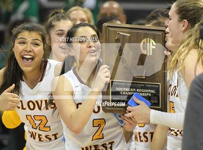 Thumbnail 3 in Long Beach Poly @ Clovis West (CIF State Open SoCal Regional Final) photogallery.