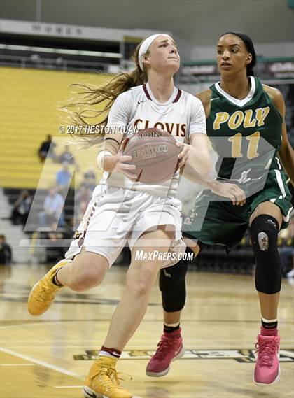 Thumbnail 1 in Long Beach Poly @ Clovis West (CIF State Open SoCal Regional Final) photogallery.