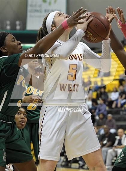 Thumbnail 1 in Long Beach Poly @ Clovis West (CIF State Open SoCal Regional Final) photogallery.