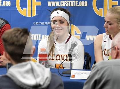 Thumbnail 2 in Long Beach Poly @ Clovis West (CIF State Open SoCal Regional Final) photogallery.